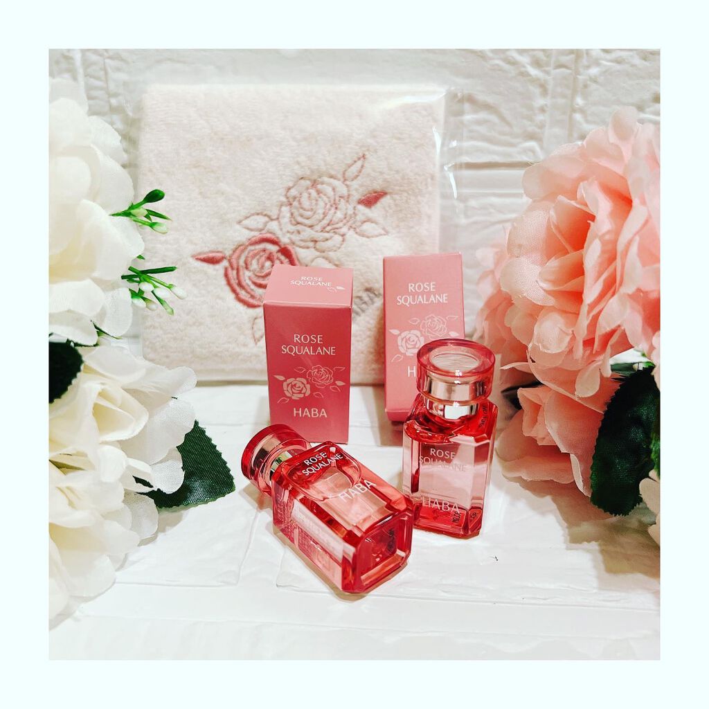 ローズスクワラン/HABA/フェイスオイルを使ったクチコミ（2枚目）