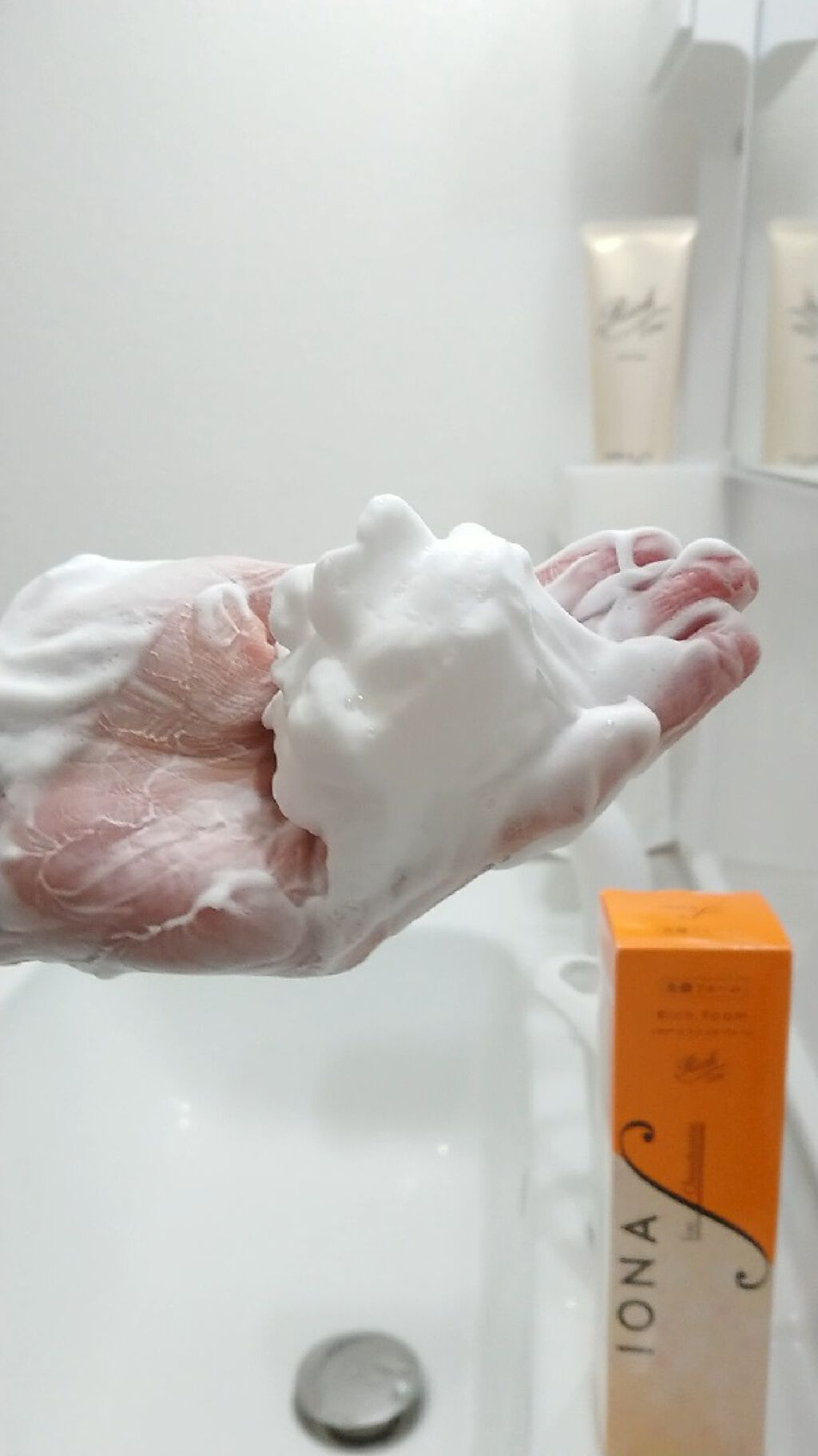 リッチ フォーム/イオナ エフ/洗顔フォームを使ったクチコミ（3枚目）