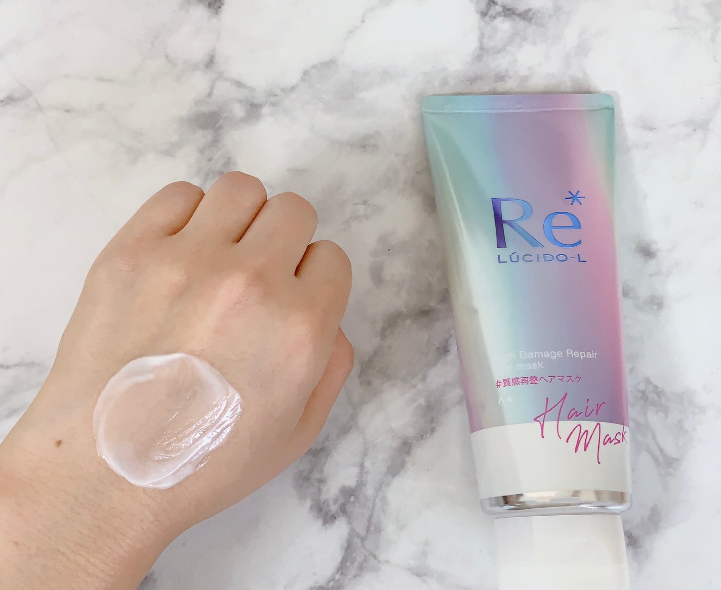 #質感再整ヘアマスク/ルシードエル/ヘアマスク・ヘアパックを使ったクチコミ(5枚目)