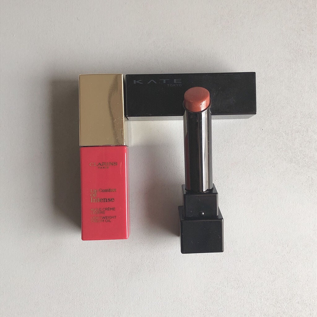 コンフォート リップオイル インテンス/CLARINS/リップグロスを使ったクチコミ(2枚目)