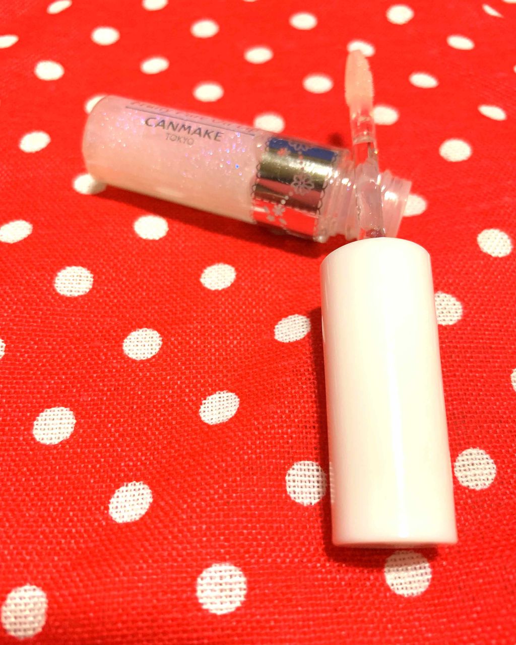 フルーティーピュアオイルリップ/キャンメイク/リップグロスを使ったクチコミ（2枚目）