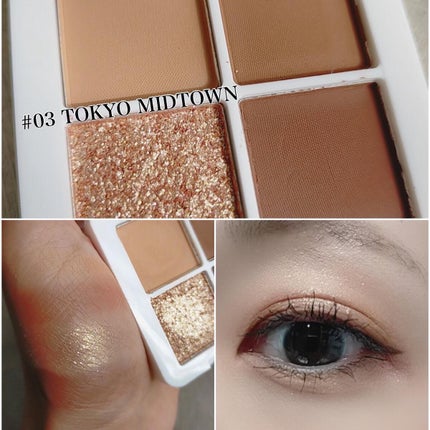 プチポケットアイシャドウパレット/SO GLAM/アイシャドウパレットを使ったクチコミ(4枚目)