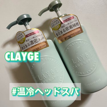 シャンプー／トリートメントR /CLAYGE/シャンプー・コンディショナーを使ったクチコミ（1枚目）