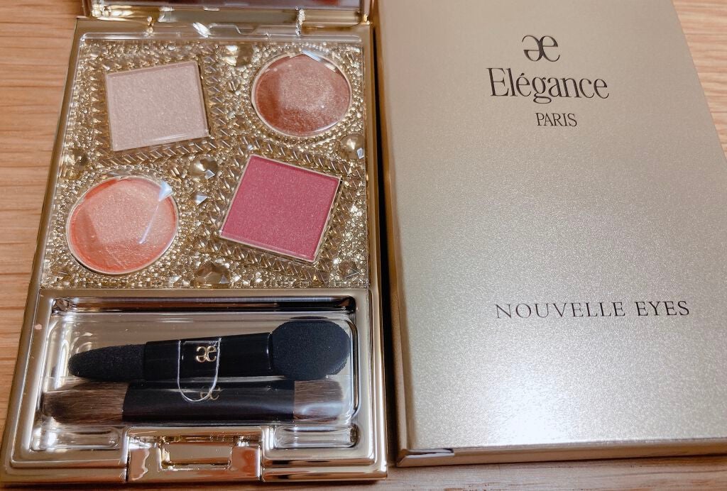 エレガンス ヌーヴェル アイズ/Elégance/アイシャドウパレットを使ったクチコミ(3枚目)