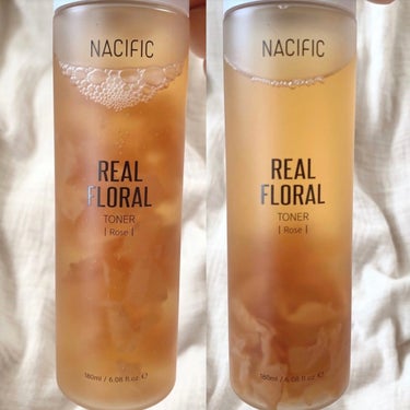 NACIFIC リアルフローラルローズトナーのクチコミ「ローズの花びら入り🌹！
NACIFIC リアルフローラルローズトナー
(180ml)

油水分.....」（2枚目）