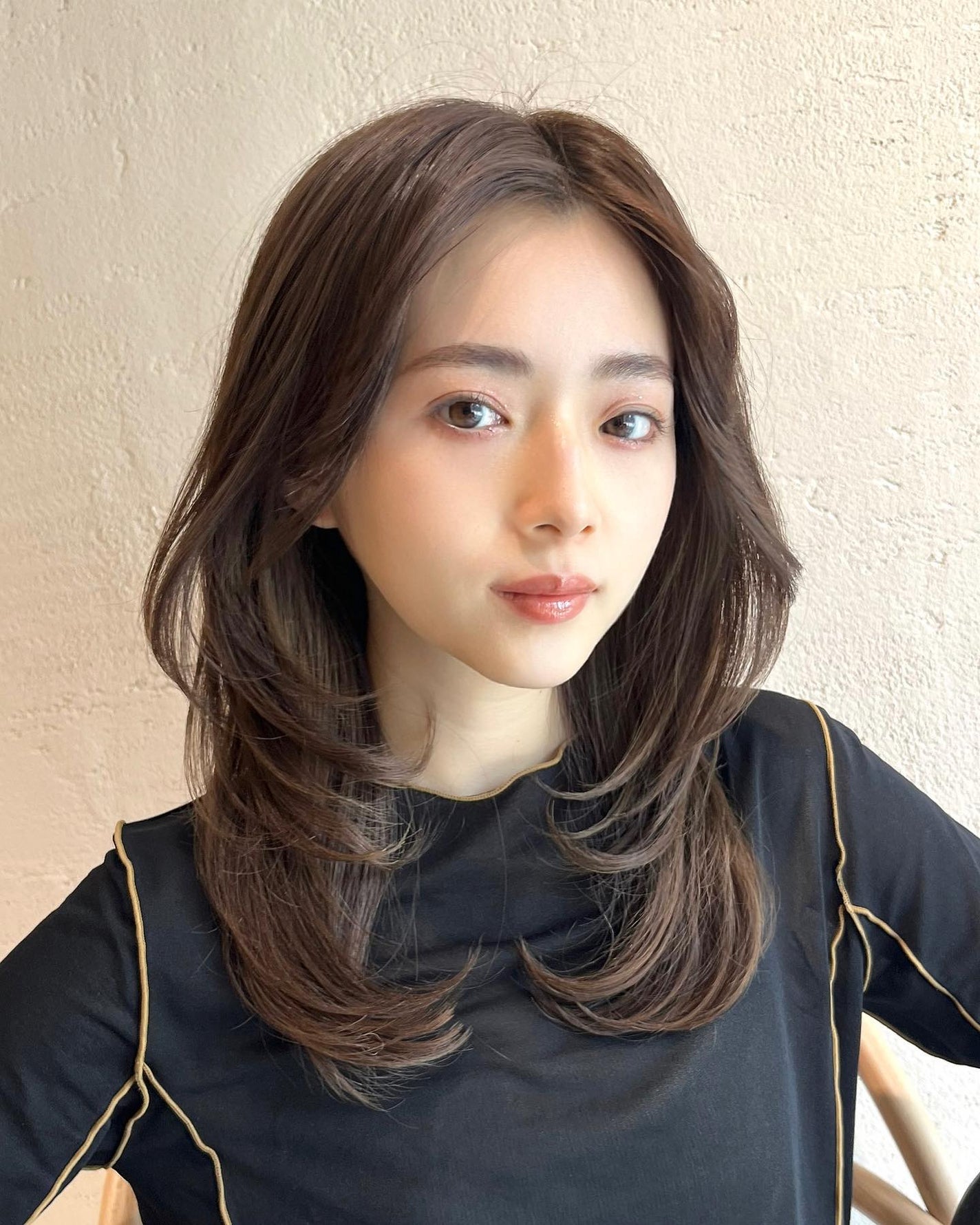 HARUNA on LIPS 「.大人なナチュラルヘア✨.韓国っぽく🌟ワンカールでやりすぎない..」(2枚目)