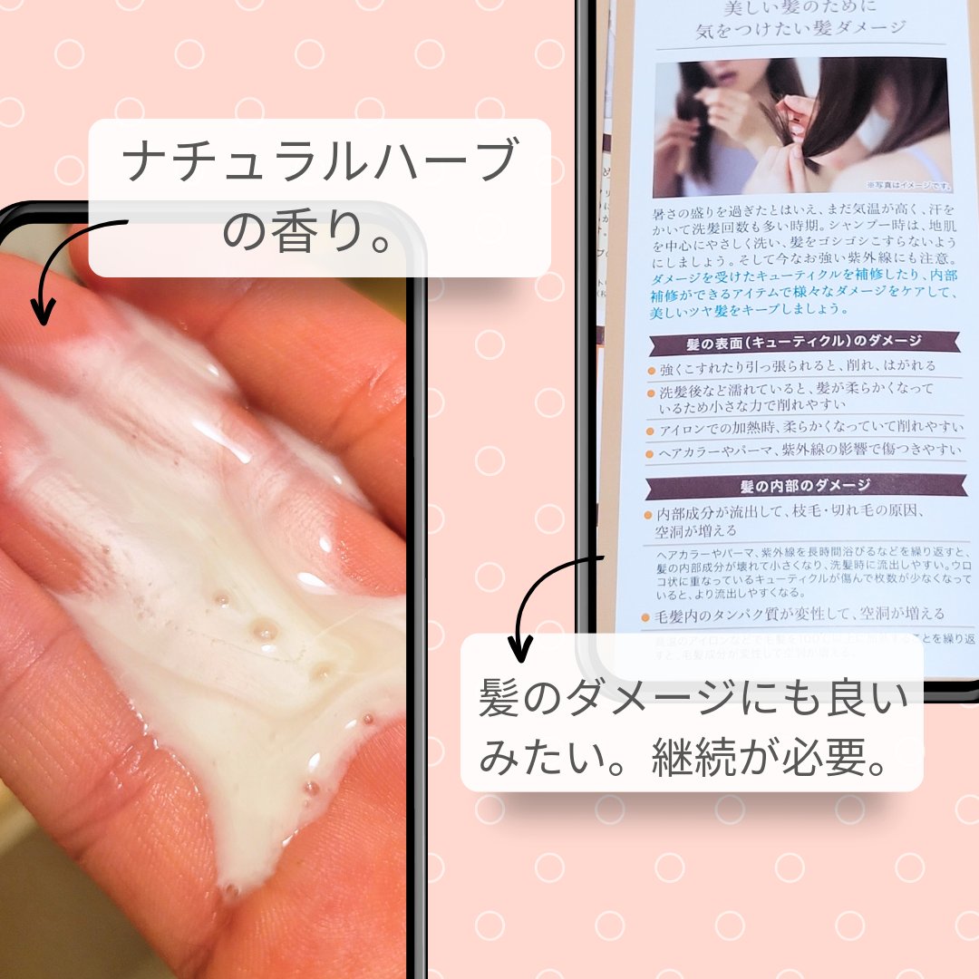 バランシングシャンプー N/リクイール/シャンプー・コンディショナーを使ったクチコミ（3枚目）