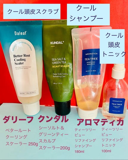 ティーツリーピュリファイングトニック/AROMATICA/頭皮ローションを使ったクチコミ(2枚目)