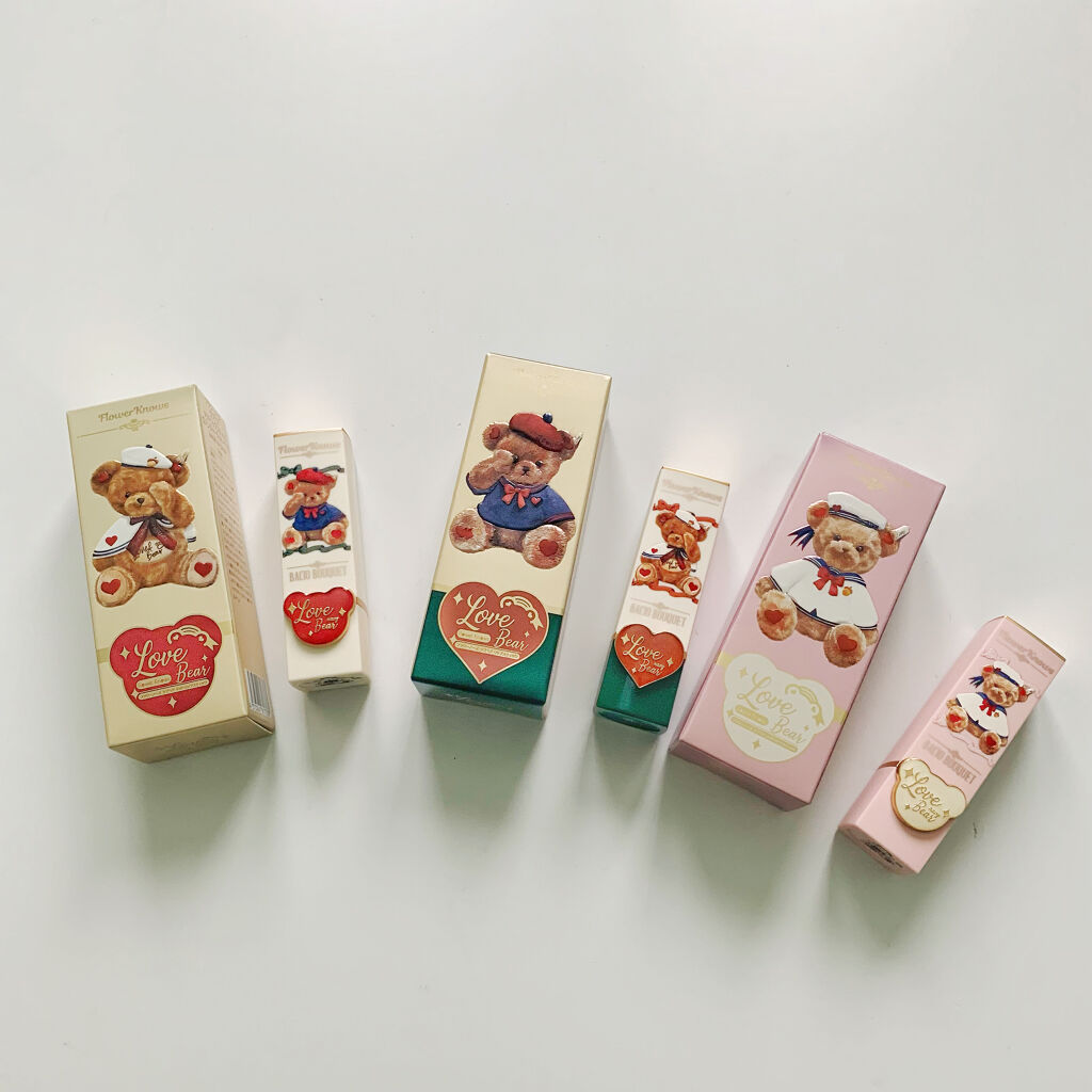 Love Bear マットリップスティック/FlowerKnows/口紅を使ったクチコミ（2枚目）