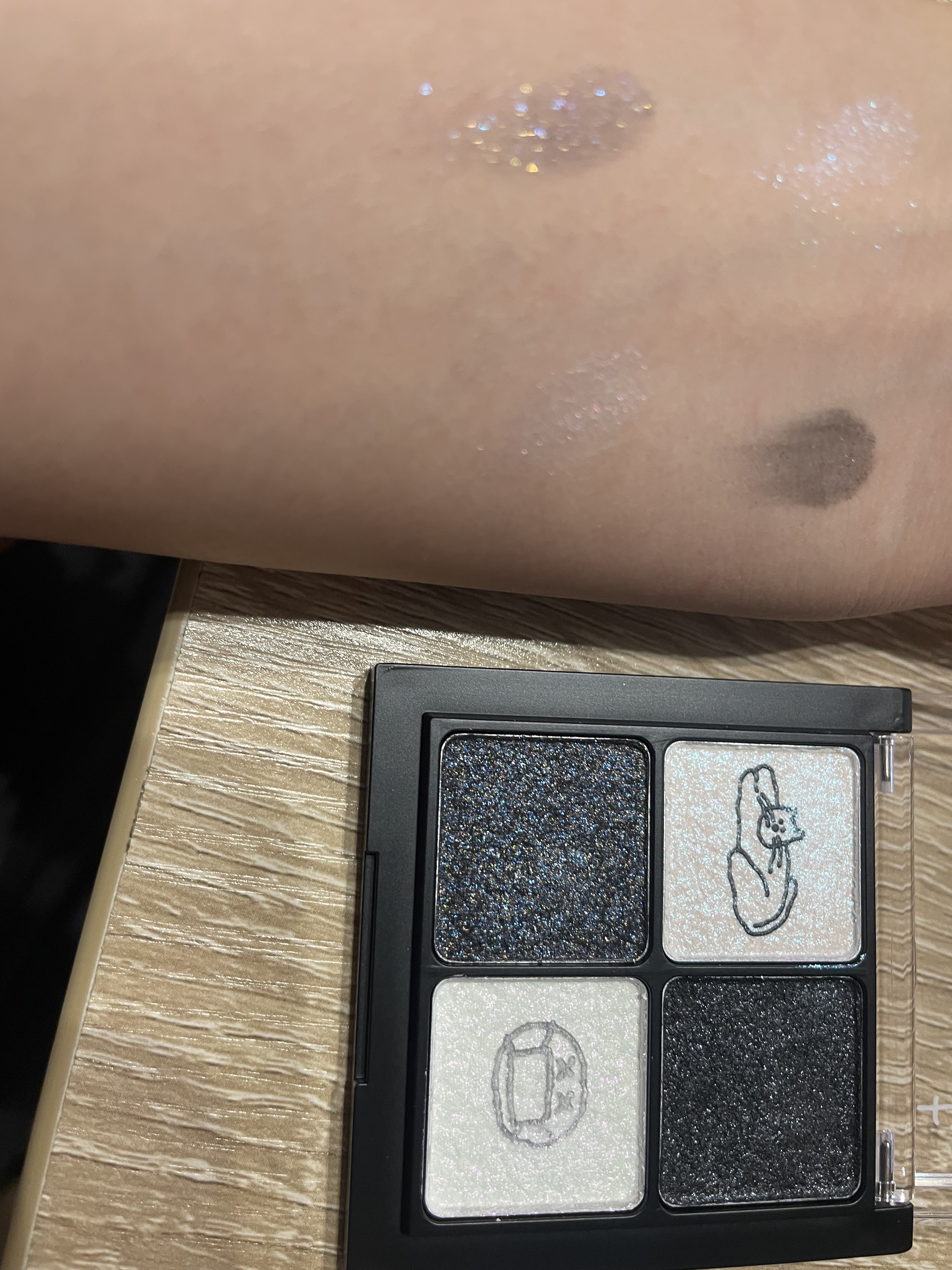 ブラックスペクトラムエディション（rom&nd×INAPSQUARE）/rom&nd/メイクアップキットを使ったクチコミ（3枚目）