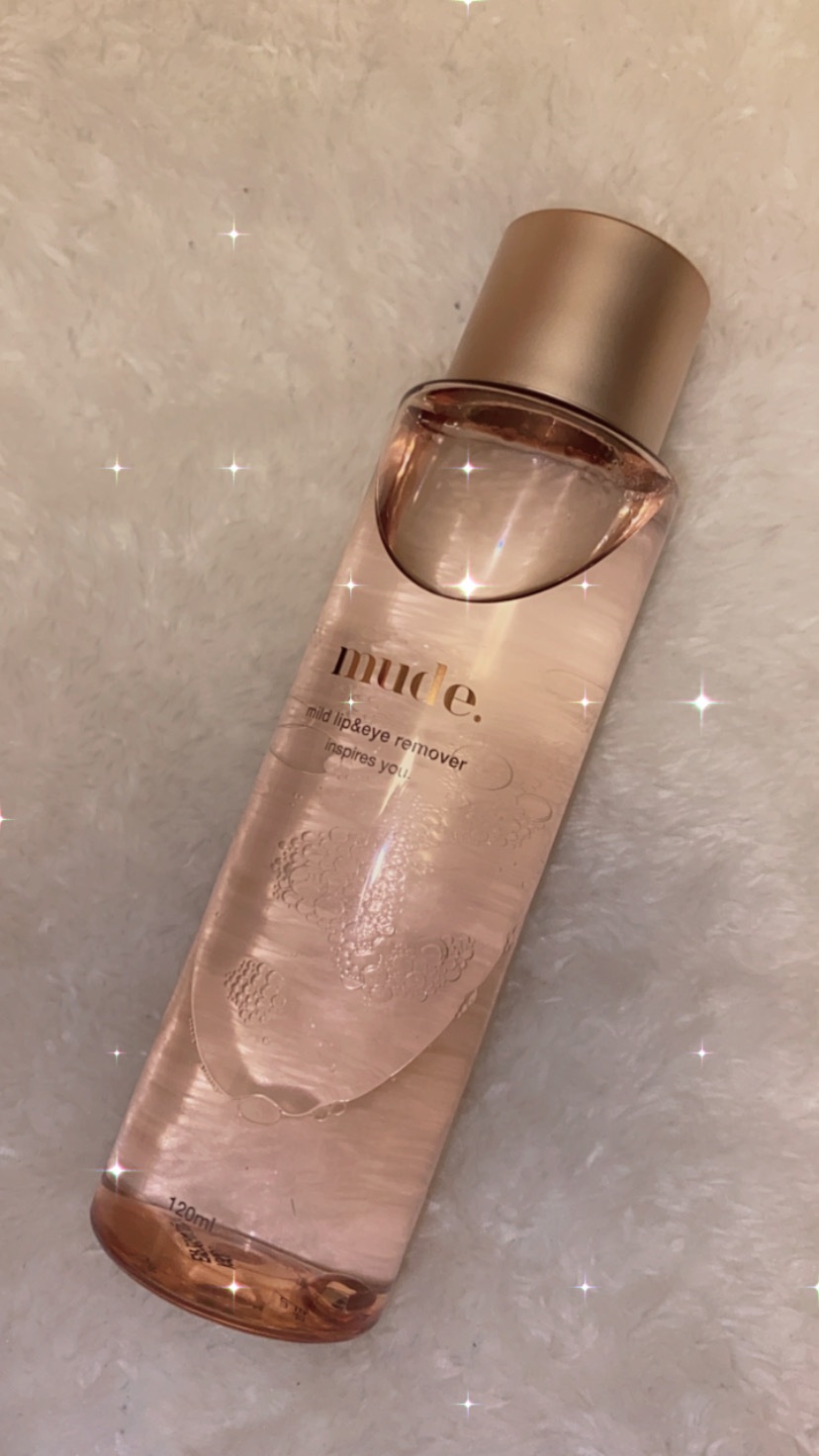 マイルドリップ＆アイリムーバー/mude./ポイントメイクリムーバーを使ったクチコミ（1枚目）