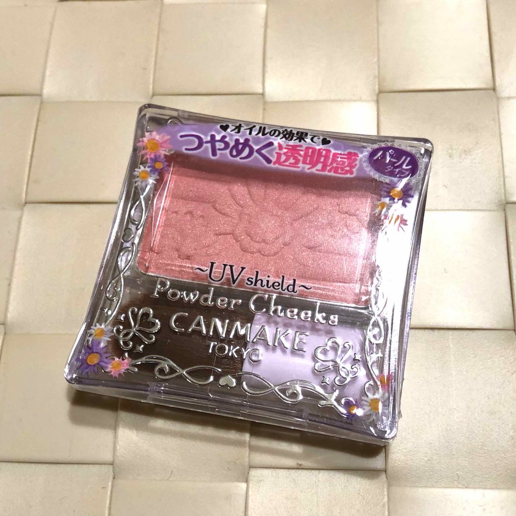 【旧品】パウダーチークス/キャンメイク/パウダーチークを使ったクチコミ(1枚目)