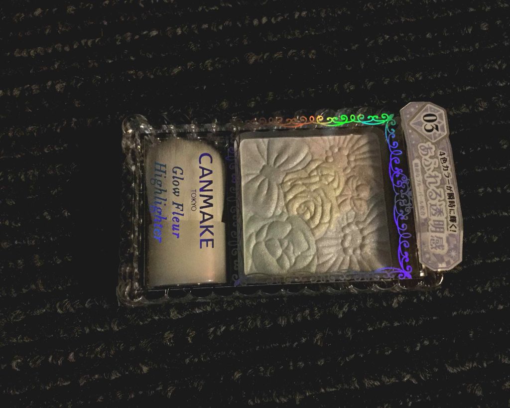 グロウフルールハイライター/キャンメイク/パウダーハイライトを使ったクチコミ(1枚目)