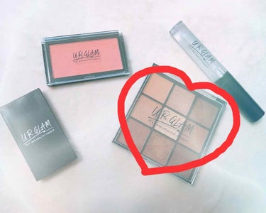 UR GLAM　BLOOMING EYE COLOR PALETTE/U R GLAM/パウダーアイシャドウを使ったクチコミ（2枚目）