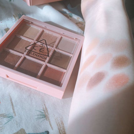 3CE マルチアイカラーパレット/3CE/アイシャドウパレットを使ったクチコミ(1枚目)