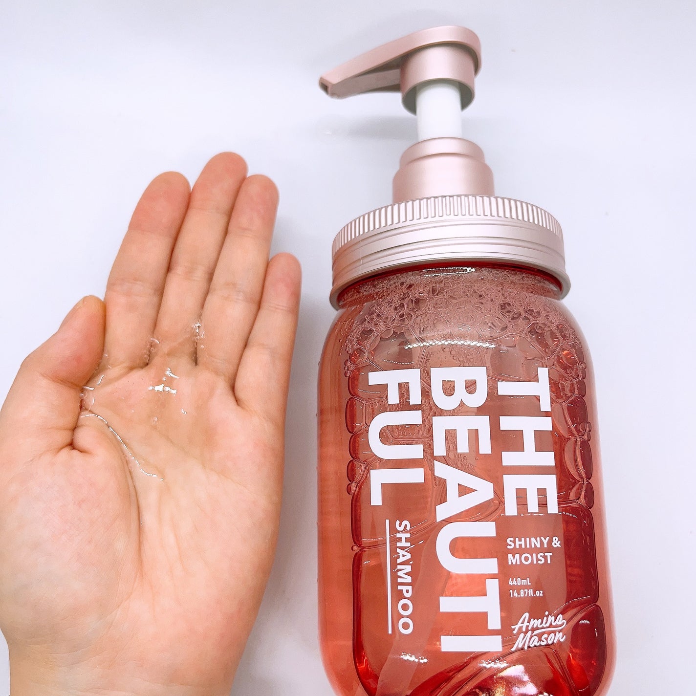 シャイニー&モイスト シャンプー/ヘアトリートメント/アミノメイソン/市販シャンプーを使ったクチコミ(2枚目)