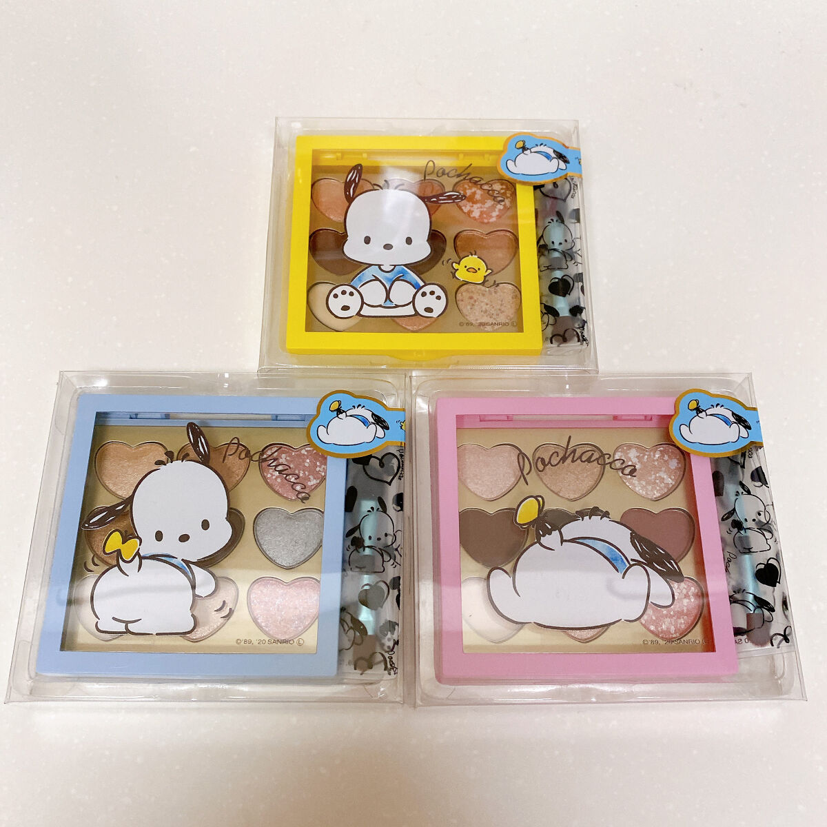 アイシャドウパレット ポチャッコ/IT'S DEMO/アイシャドウパレットを使ったクチコミ（3枚目）