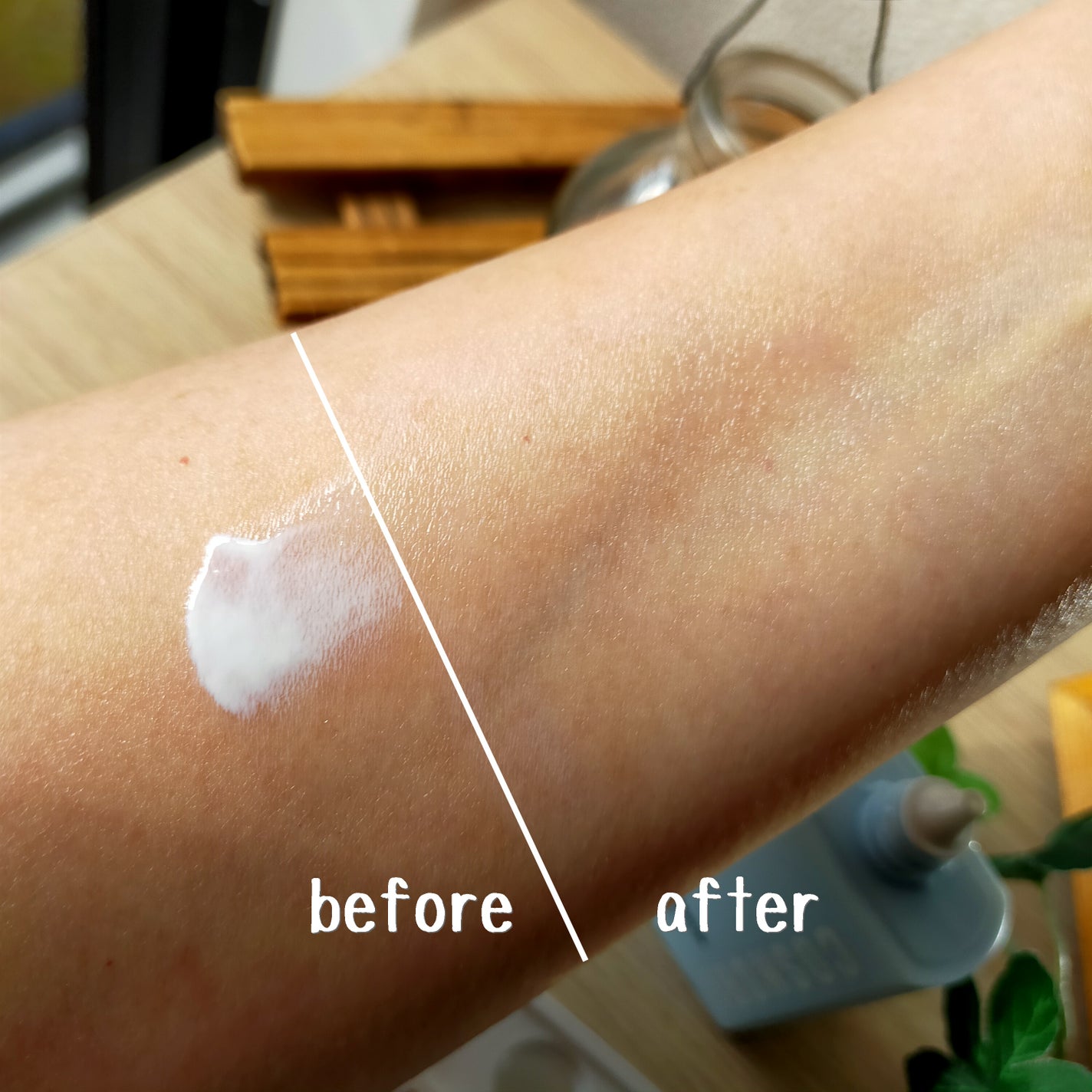 エアリーサンセラム/COSNORI/日焼け止めローションを使ったクチコミ(3枚目)