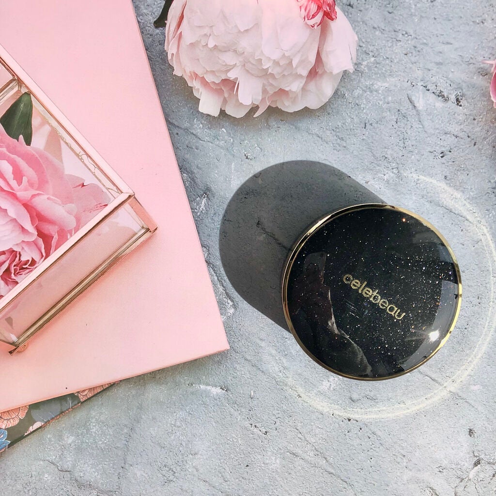 ブラックセラムパクト/celebeau/クリーム・エマルジョンファンデーションを使ったクチコミ(8枚目)