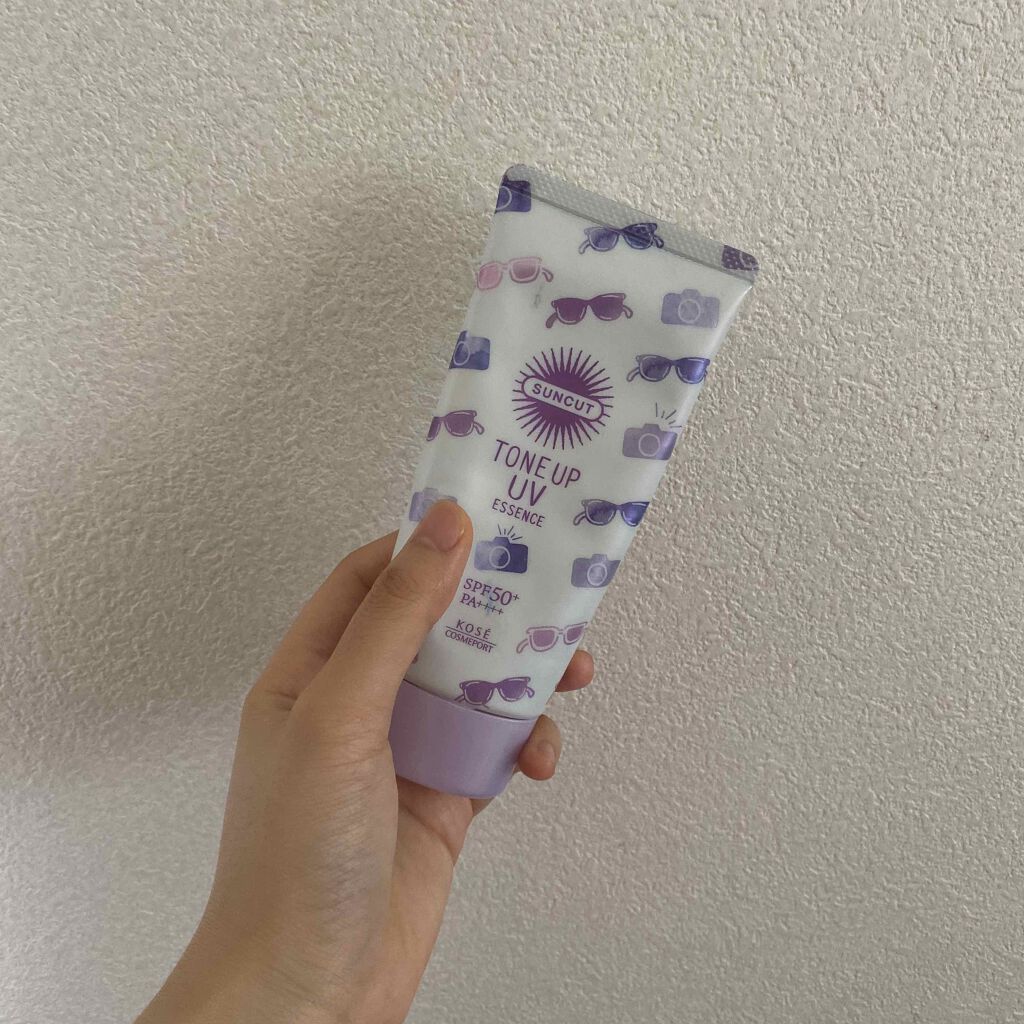 トーンアップUV エッセンス/サンカット®/日焼け止めローションを使ったクチコミ(2枚目)