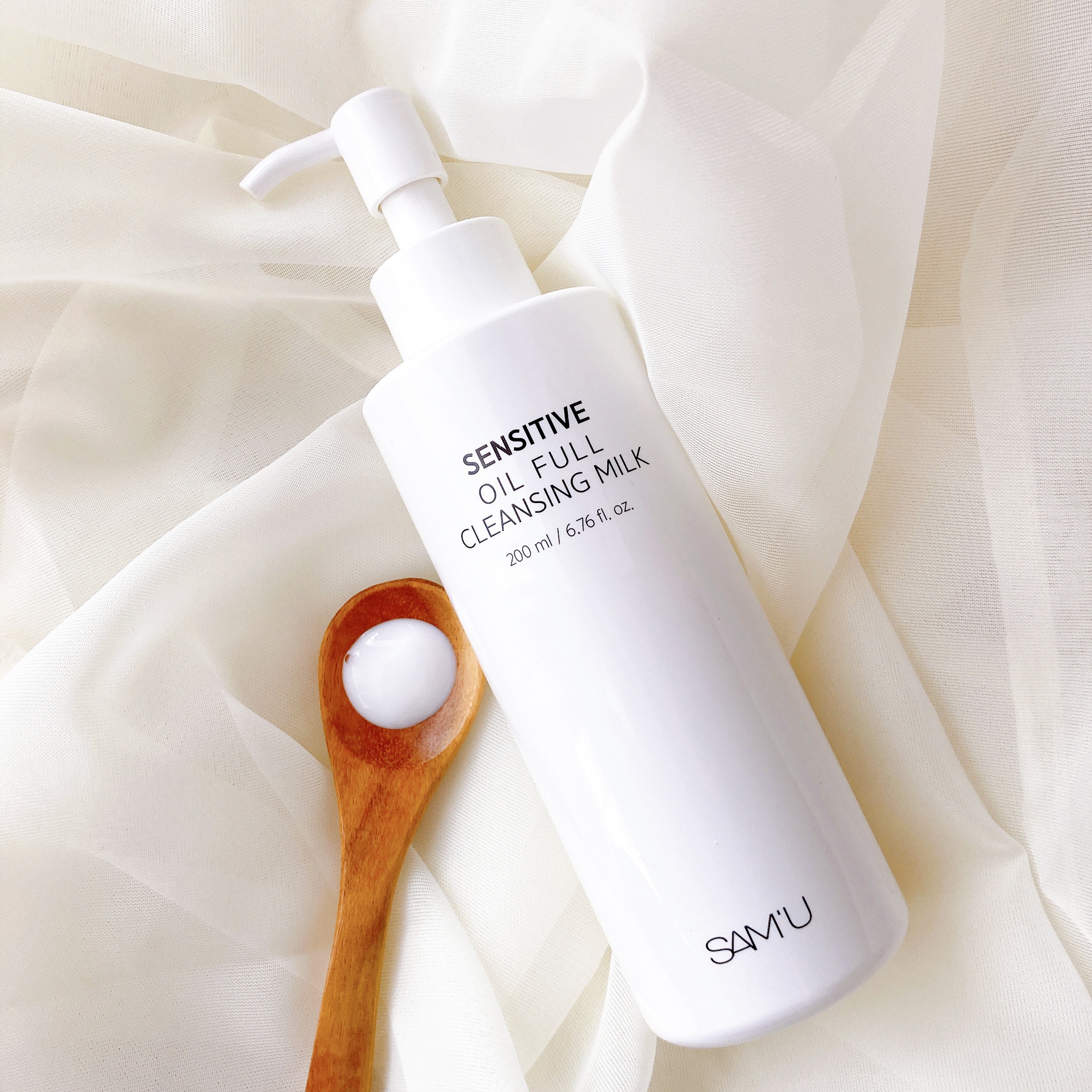 センシティブオイルフルクレンジングミルク/SAM'U/ミルククレンジングを使ったクチコミ（3枚目）