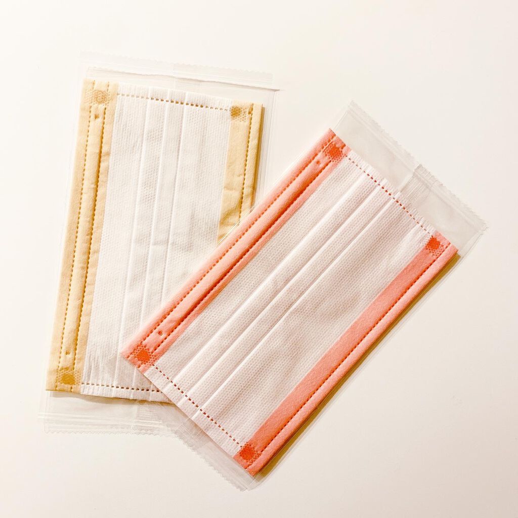 スパンレース不織布カラーマスク/ISDG 医食同源ドットコム/マスクを使ったクチコミ(5枚目)