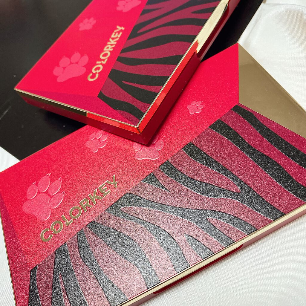 トラ十色アイシャドウパレット/COLORKEY/アイシャドウパレットを使ったクチコミ(3枚目)