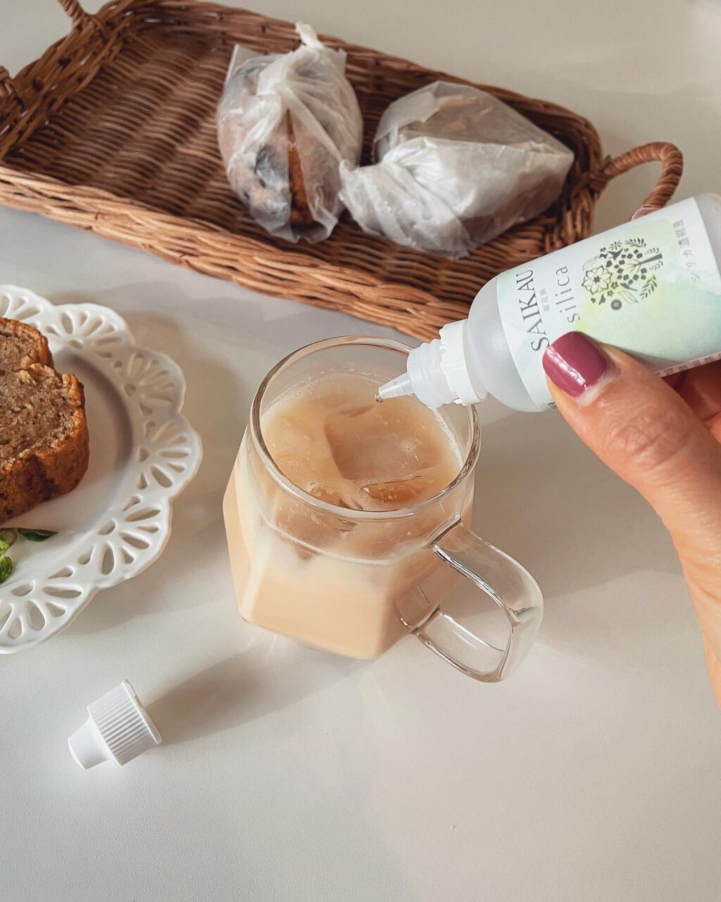 SAIKAU silica(催花雨シリカ)/こころ配り便/ドリンクを使ったクチコミ(2枚目)