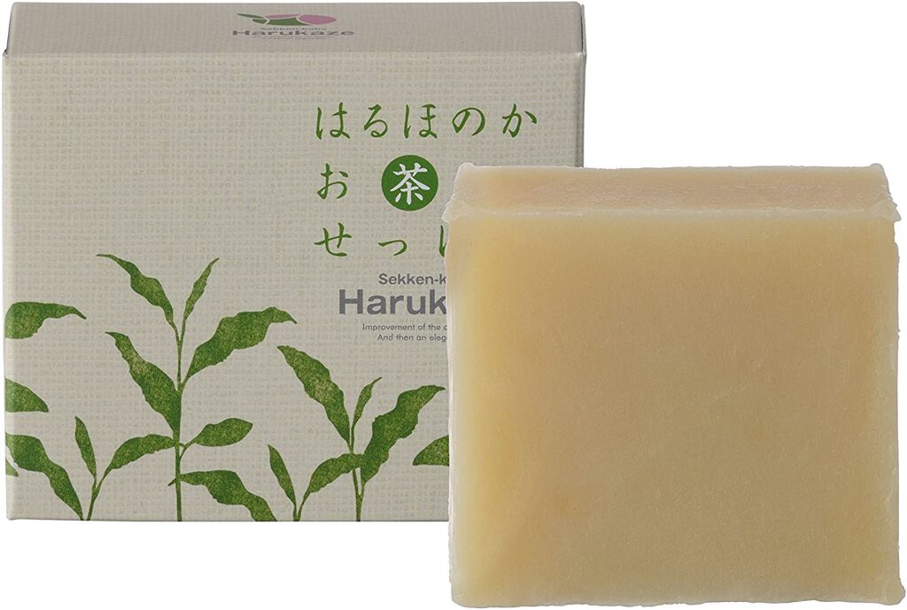 はるほのかお茶せっけん 肌をうるおす保湿スキンケア