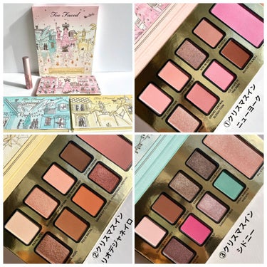 クリスマス アラウンド ザ ワールド メイクアップコレクション/Too Faced/メイクアップキットを使ったクチコミ（1枚目）