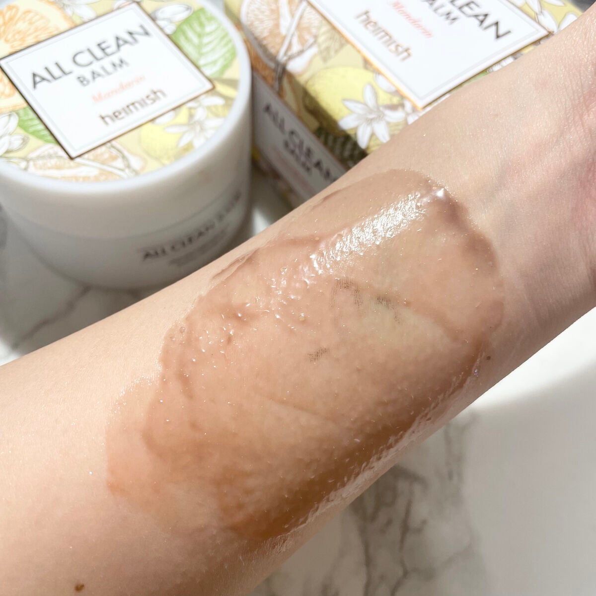 オールクリーンバーム/heimish/クレンジングバームを使ったクチコミ(5枚目)