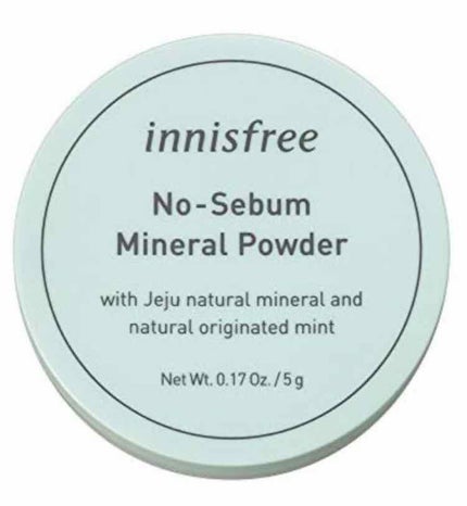 ノーセバム ミネラルパウダー/innisfree/ルースパウダーを使ったクチコミ(1枚目)