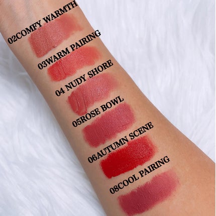 ベルベットブラーリングフィグシングティント/wakemake/リップティントを使ったクチコミ(4枚目)