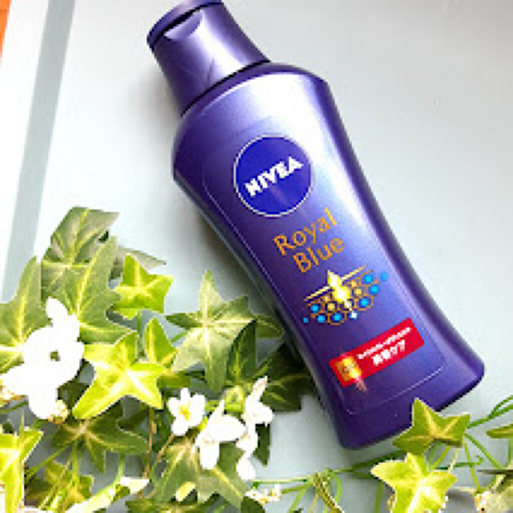 ニベア ロイヤルブルーボディミルク 美容ケア/ニベア/ボディミルクを使ったクチコミ（1枚目）