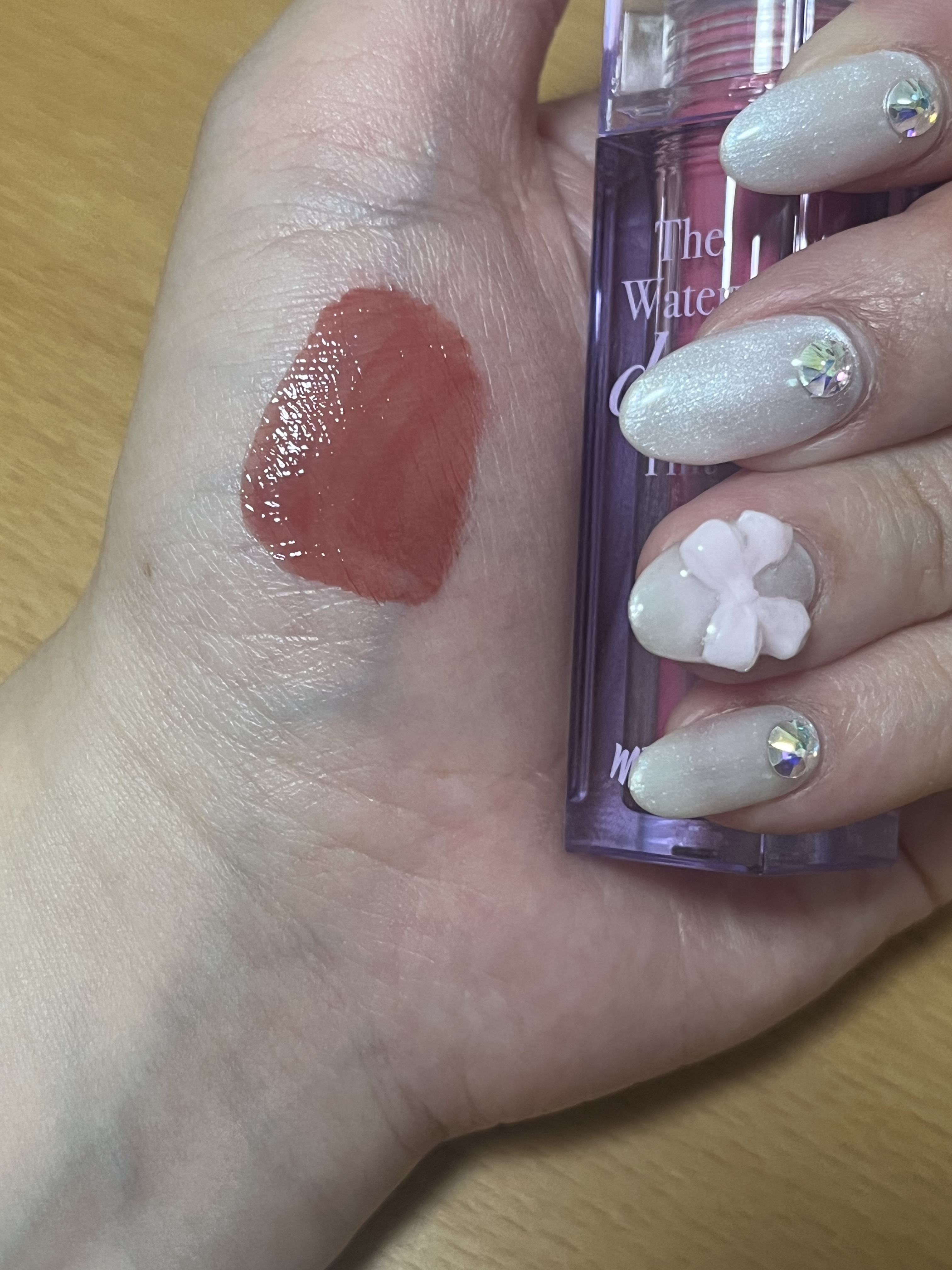 ザ ウォータリーデューティント/MERZY/リップティントを使ったクチコミ（3枚目）