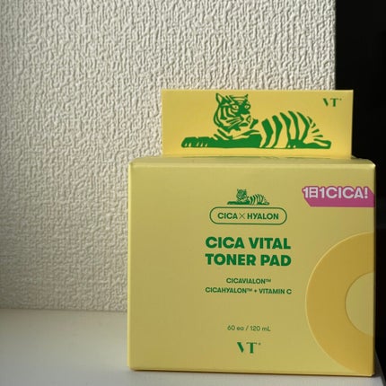 CICA バイタルトナーパット/VT/トナーパッドを使ったクチコミ(1枚目)