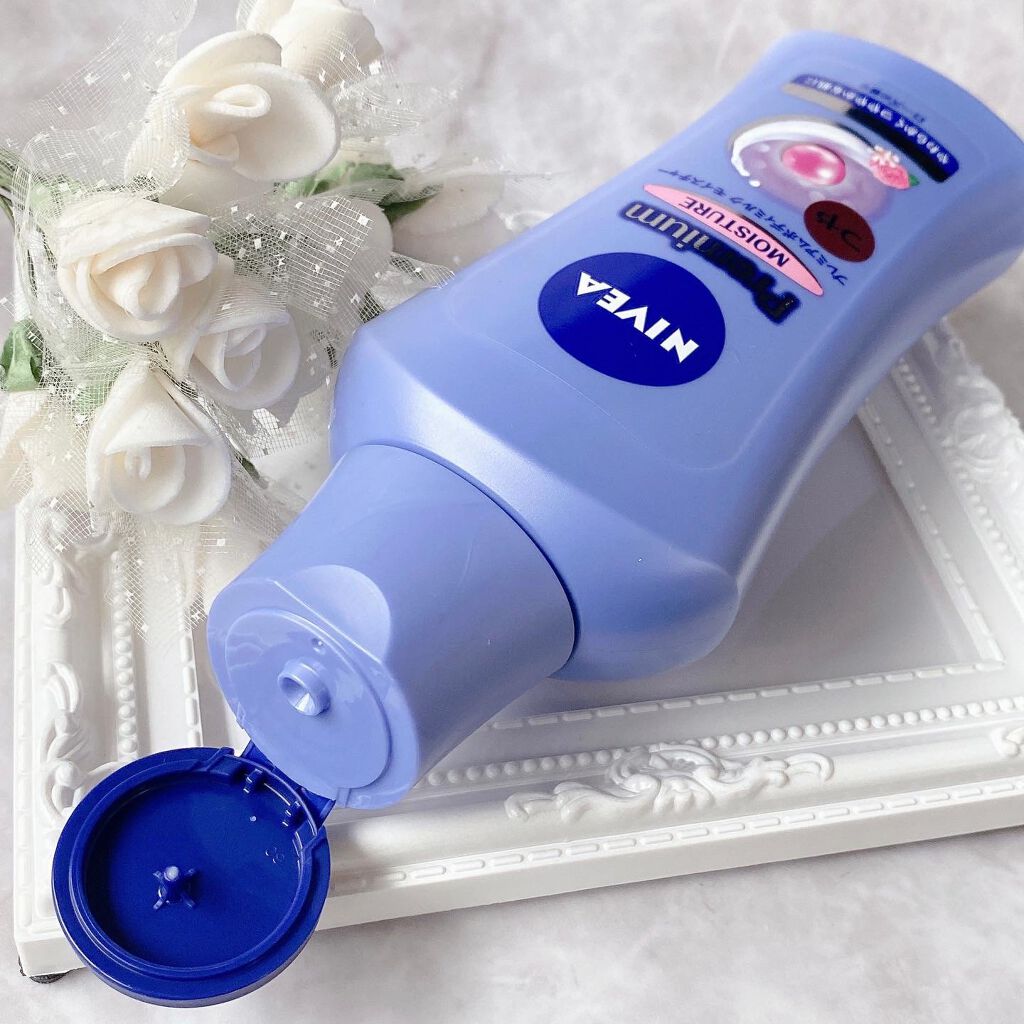 ニベア プレミアムボディミルク モイスチャー/ニベア/ボディミルクを使ったクチコミ(6枚目)