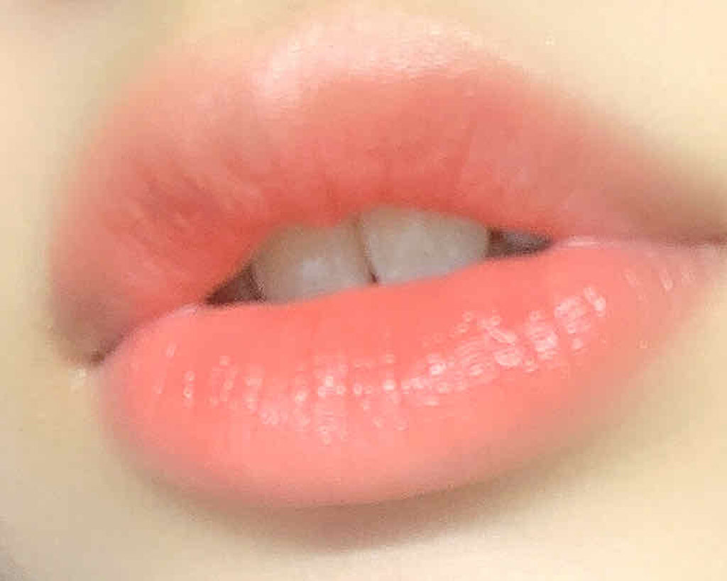 ラスティンググロスリップ/CEZANNE/口紅を使ったクチコミ（2枚目）