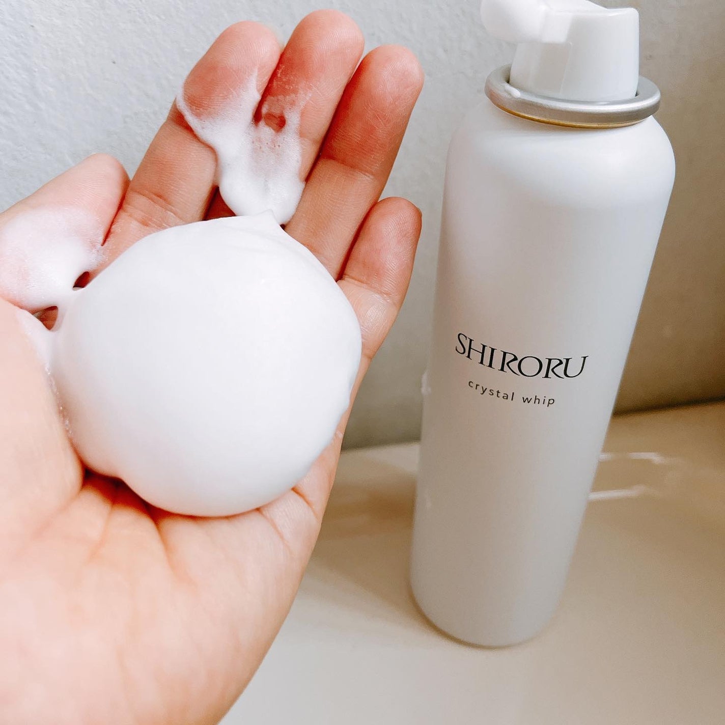 クリスタルホイップ/SHIRORU/泡洗顔を使ったクチコミ(2枚目)