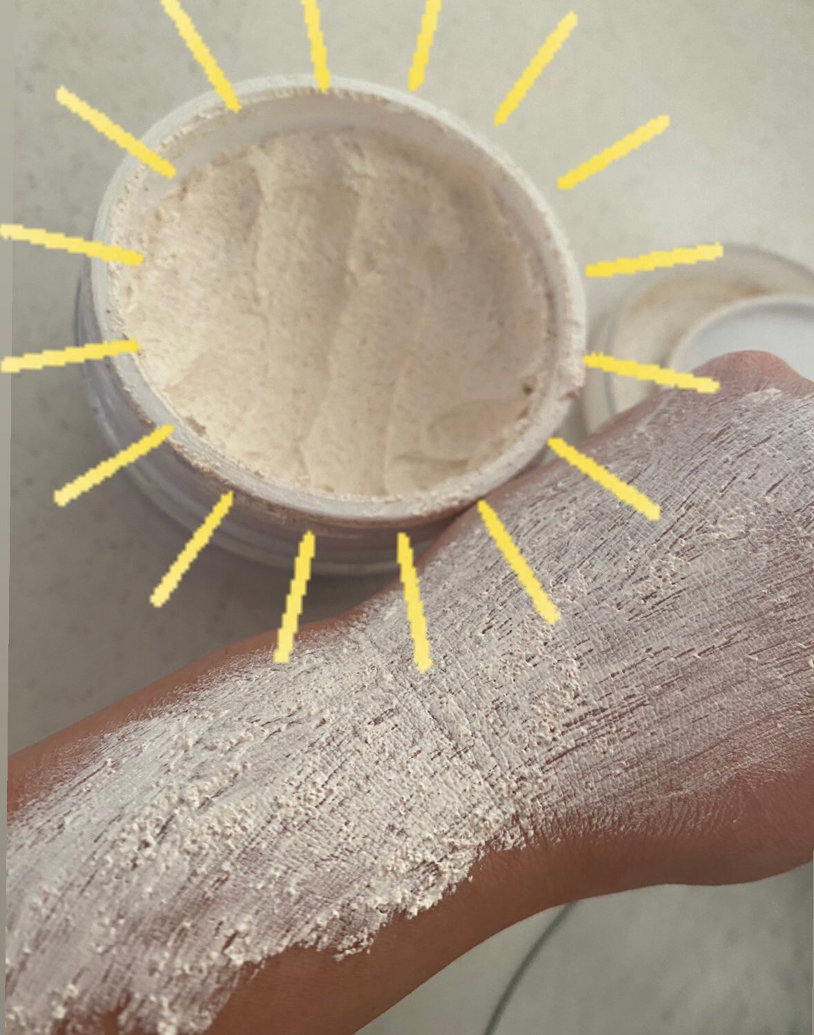 オーガニックフレグランスクッションスクラブ/MAPUTI/スクラブ・ゴマージュを使ったクチコミ(1枚目)