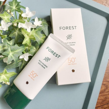 フォレスト マイルドカーミングサンクリーム/FoRest by Greenfinger/日焼け止めクリームを使ったクチコミ(1枚目)