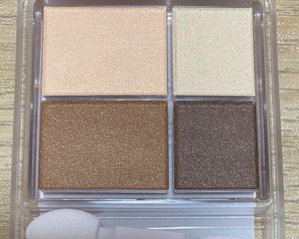 グラデーション アイシャドウ/ちふれ/アイシャドウパレットを使ったクチコミ(4枚目)