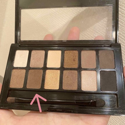 MAYBELLINE NEW YORK ヌードパレットのクチコミ「メイベリンニューヨークのアイシャドウパレットです
このパレット、安いのに使いやすい色ばっかり.....」(1枚目)