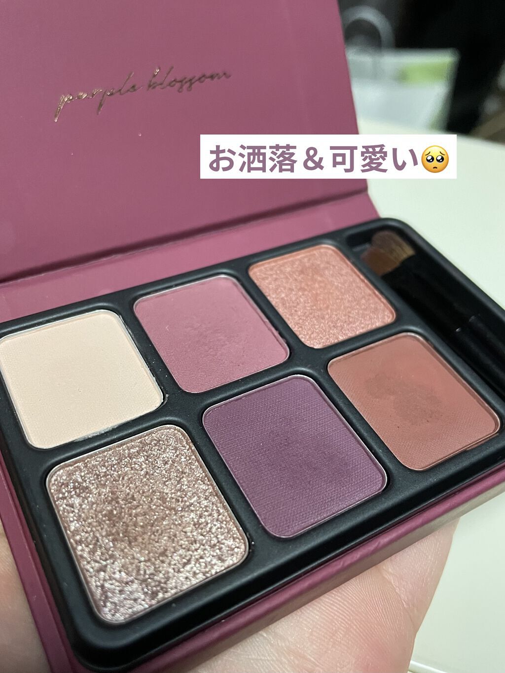 アイカラーパレット/heme/アイシャドウパレットを使ったクチコミ（2枚目）