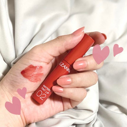 ウォータリーティントリップ/CEZANNE/リップティントを使ったクチコミ(1枚目)