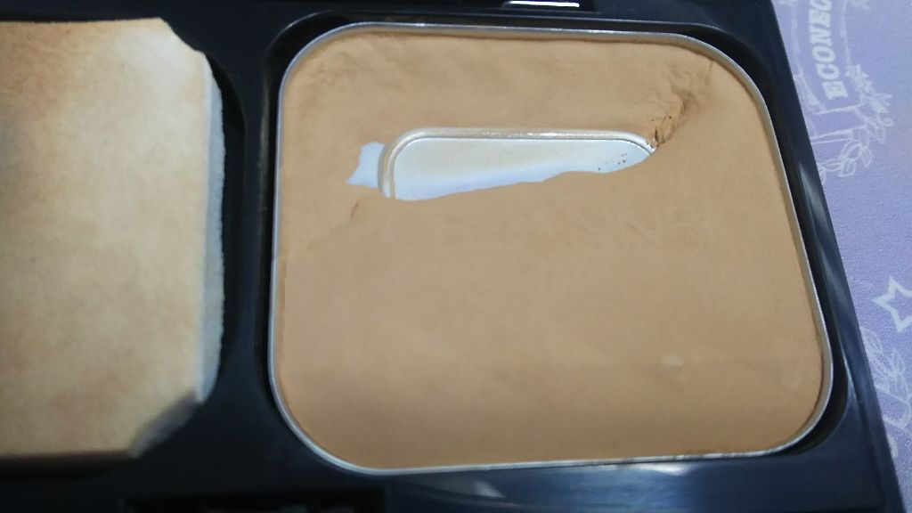 UVファンデーション EXプラス/CEZANNE/パウダーファンデーションを使ったクチコミ(2枚目)