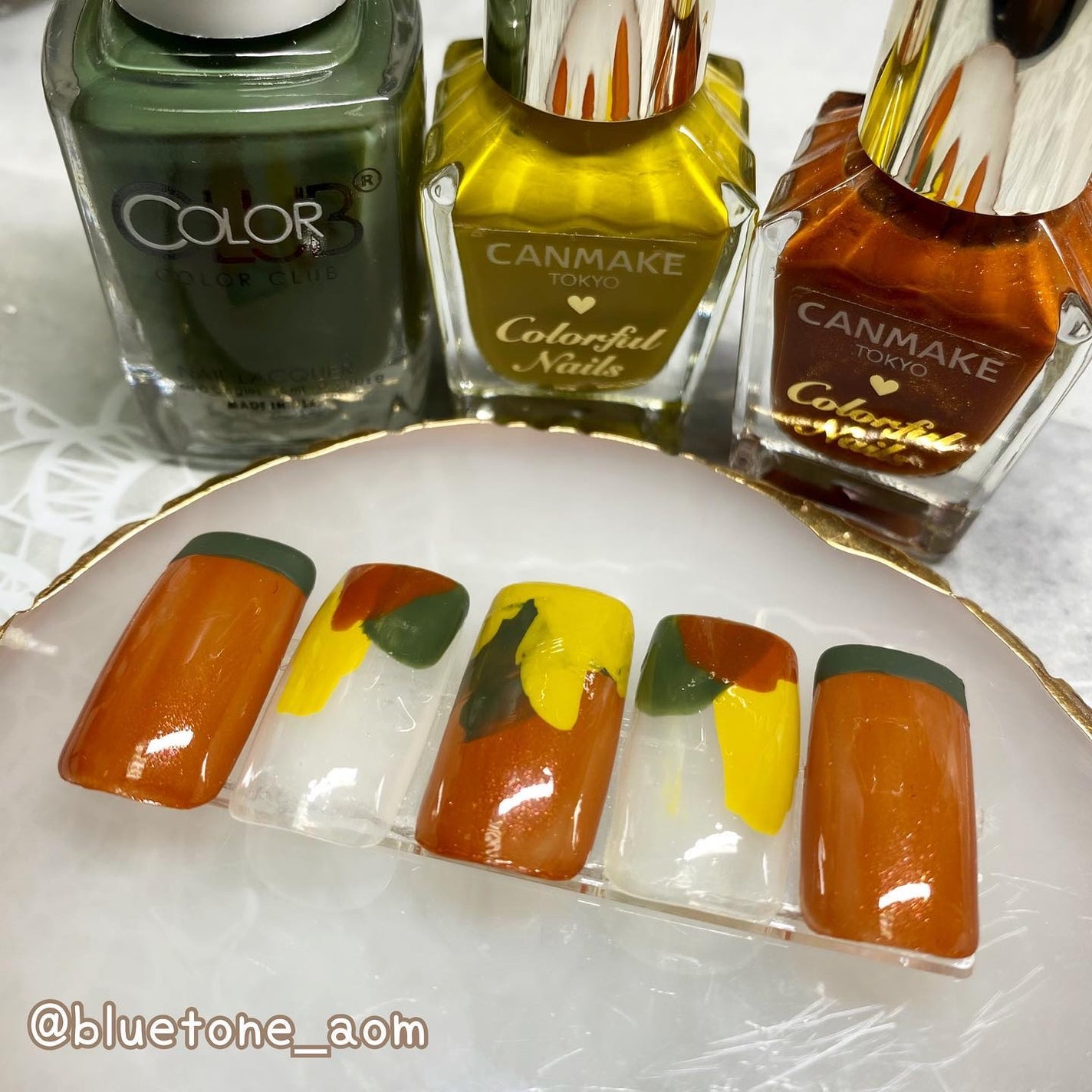 カラフルネイルズ/キャンメイク/マニキュアを使ったクチコミ(1枚目)