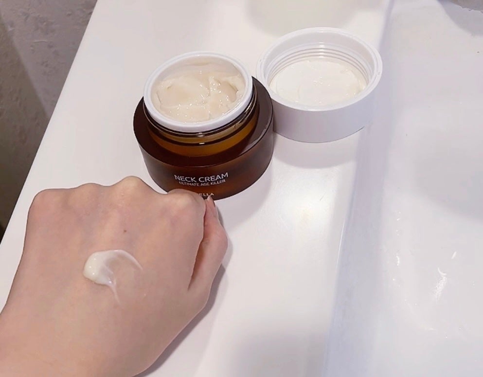 ベラ アルティメットエージ ネッククリーム/VELLA/フェイスクリームを使ったクチコミ(2枚目)