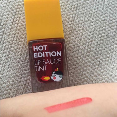 Hot Edition LIP SAUSE TINT/TONYMOLY/口紅を使ったクチコミ（3枚目）