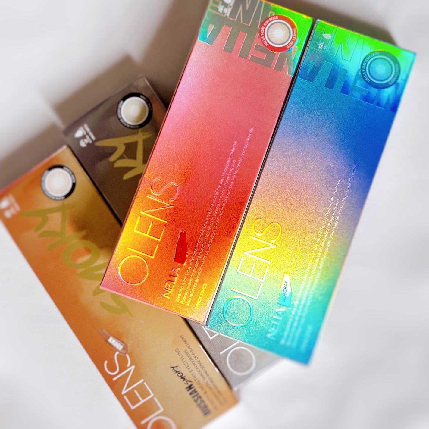 ロシアンスモーキー/OLENS/カラーコンタクトレンズを使ったクチコミ(8枚目)